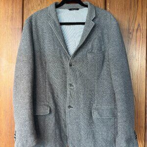 Banana Republic Emmetex Cotton Blazer Men’s 46R Gray